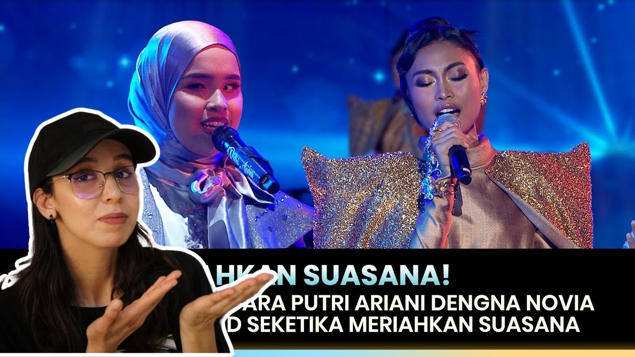 Putri Ariani x Novia Bachmid -  Rahmatun Lil Alameen REACTION  | GTV LOVE MUSIC KONSER RAMADAN
