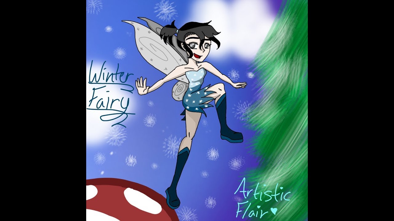Speed Art: Winter Fairy