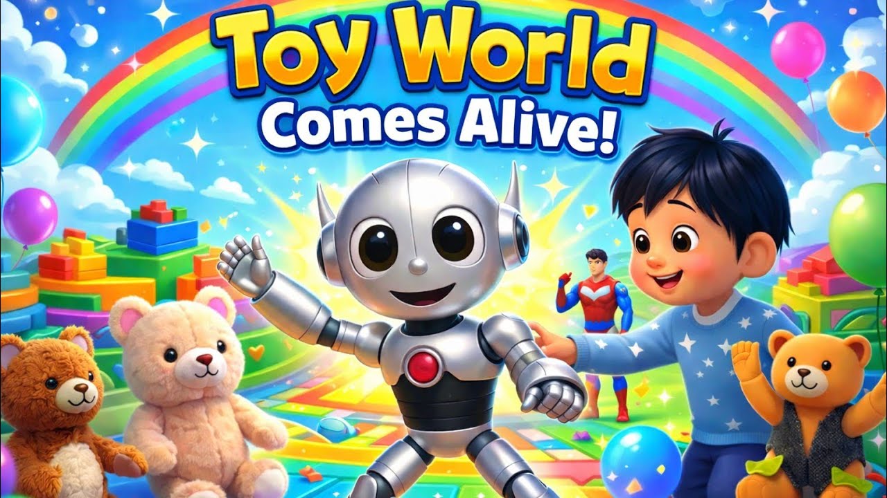 Welcome to Toy World! 🎉 Cute Toys Come Alive | Kids Fun Video