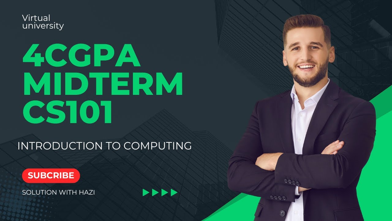 cs101 midterm preparation | cs101 midterm past paper