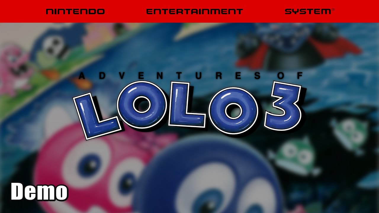 Давайте поиграем в Adventures of Lolo 3 | Демоверсия | Nintendo Entertainment System - без возрас...