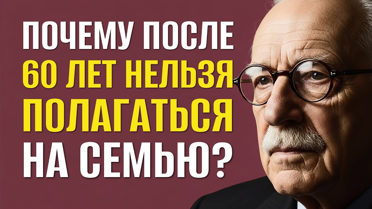 После 60 единственная надежная опора – это НЕ семья. Карл Юнг о внутренней свободе