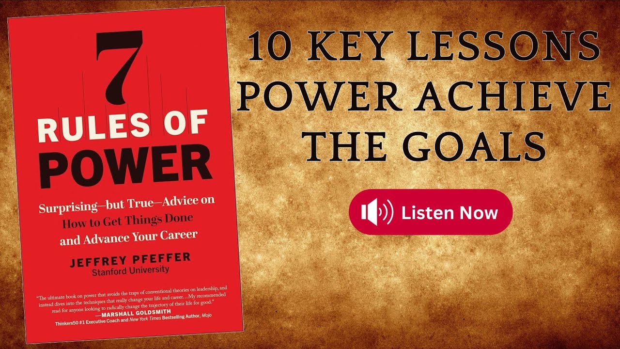 The 7 Rules of Power FACEOFF Old School vs New School Leadership