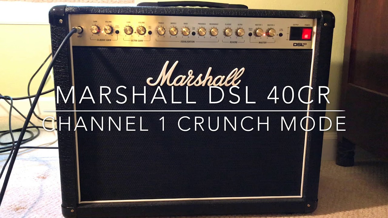 Marshall Origin vs DSL 40CR