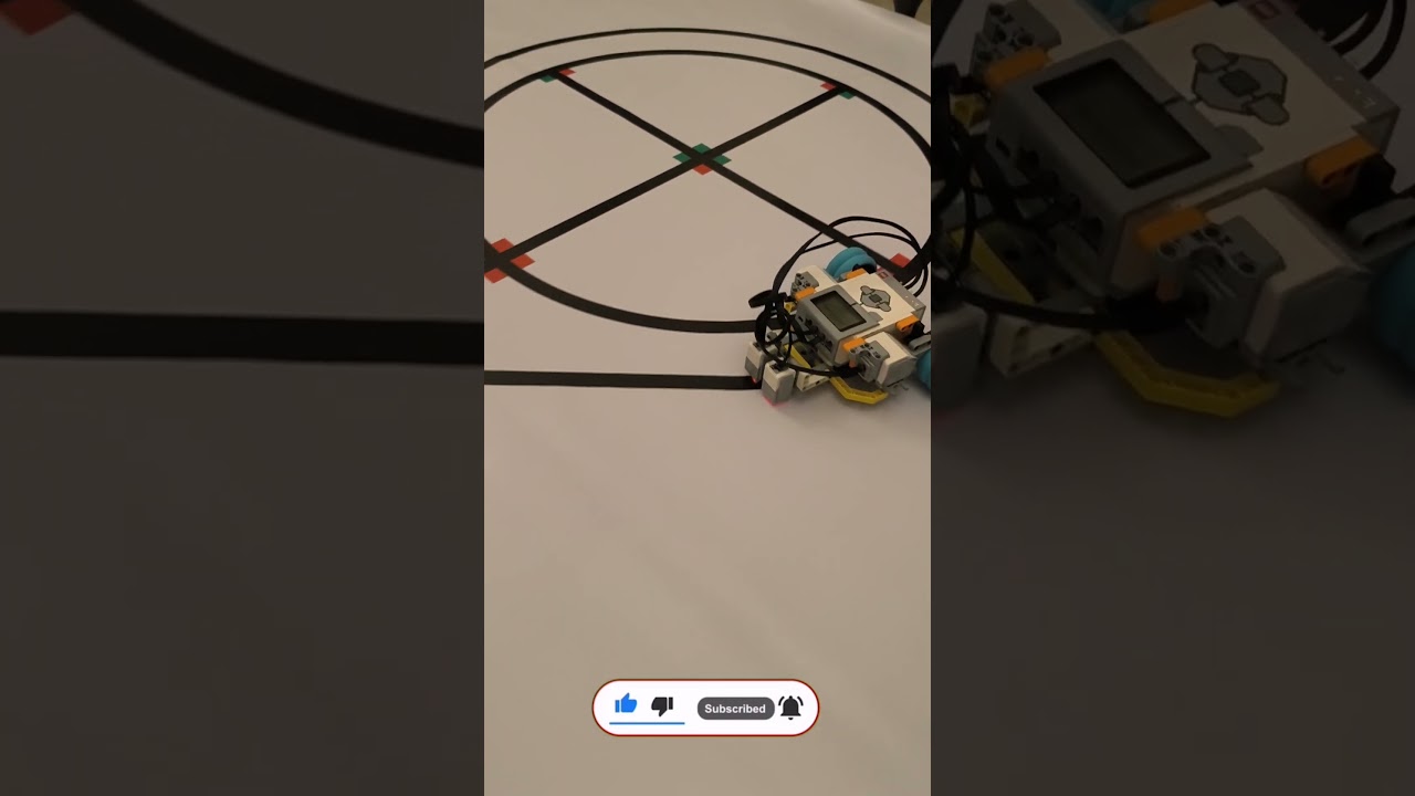 Ev3 Best Follow Line Large Motors Design With Steps 