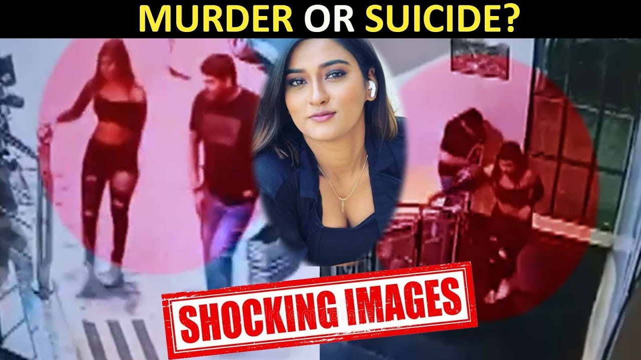 WHAT! Bhojpuri actress Akanksha Dubey seen with a mystery man in the hotel hours before her death