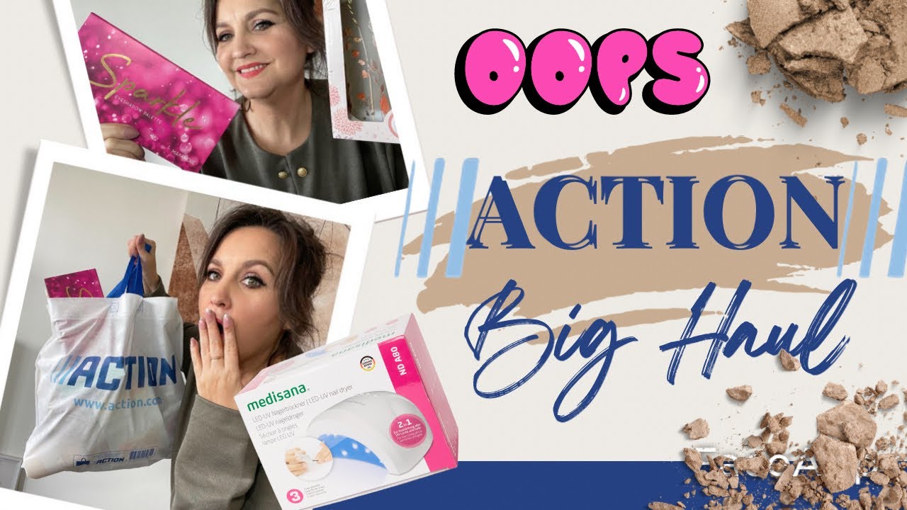 BIG HAUL ACTION déco, CRASH TEST  manucure NAILS art😅 et new makeup !! Des DINGUERIES 🤩#dupes