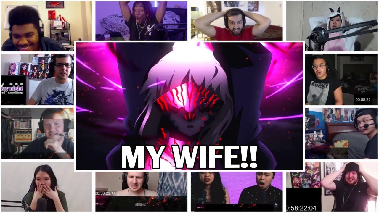 AUGH!! SABER ALTER VS BERSERKER Fate/Stay Night: Heaven's Feel II. Lost Butterfly | Reaction Mashup