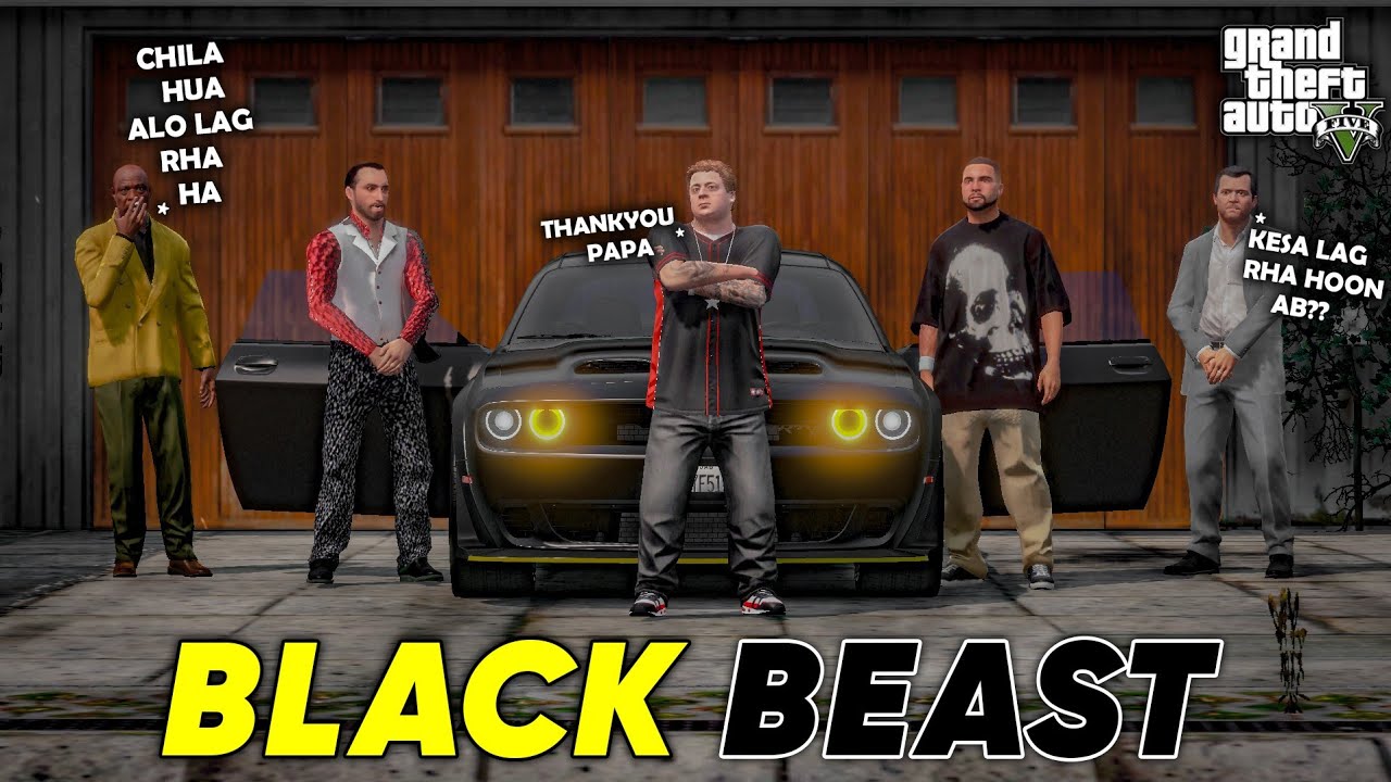 JIMMY BOUGHT MUSCLE CAR | DODGE CHALLENGER | GTA 5 | Real Life Mods #608 |