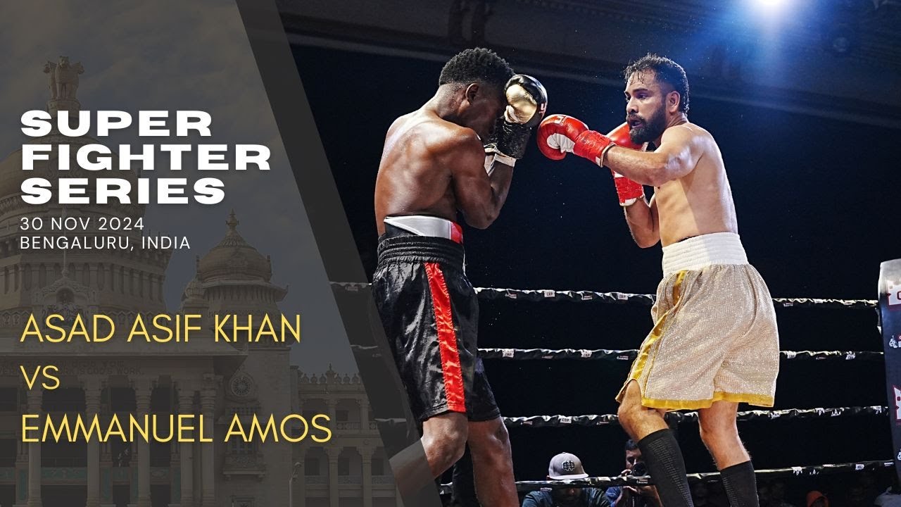 Asad Asif Khan (India) vs Emmanuel Amos (Tanzania) – A Showdown of Power and Precision!