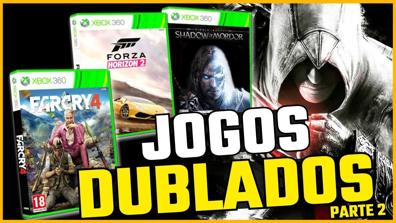 12 JOGOS DUBLADOS Em PORTUGU&Ecirc;S Para o XBOX 360 !!!