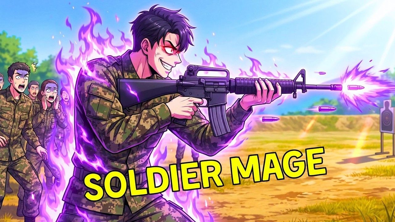 A Dark Mage Awakens in the 21st Century… and Joins the Army – manwha recap