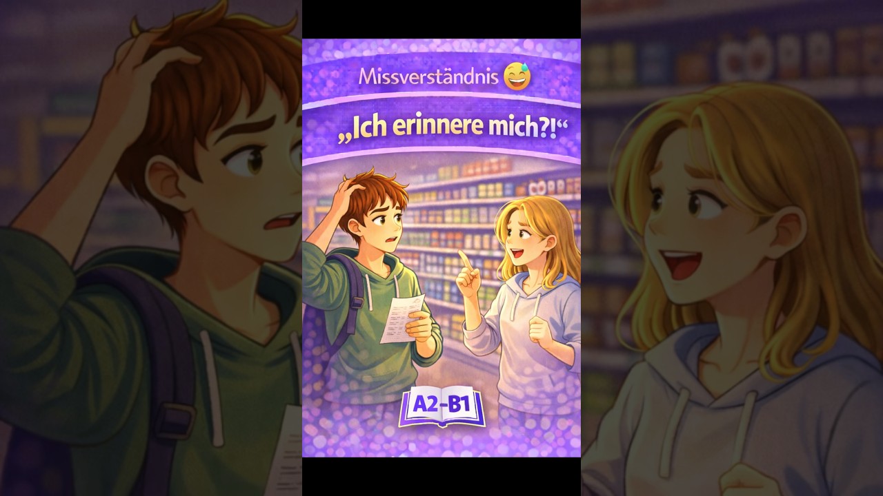 Viele sagen das falsch 😅 &bdquo;Ich erinnere den Namen?!&ldquo;