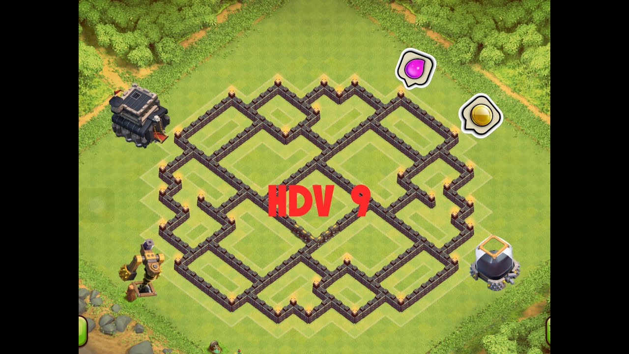Village Farming HDV 9 - Clash Of Clans