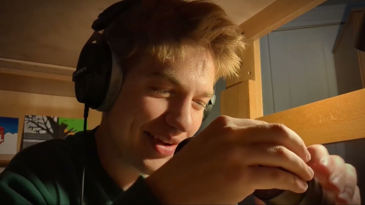 ASMR whispering a lot because I usually don't + nice sounds