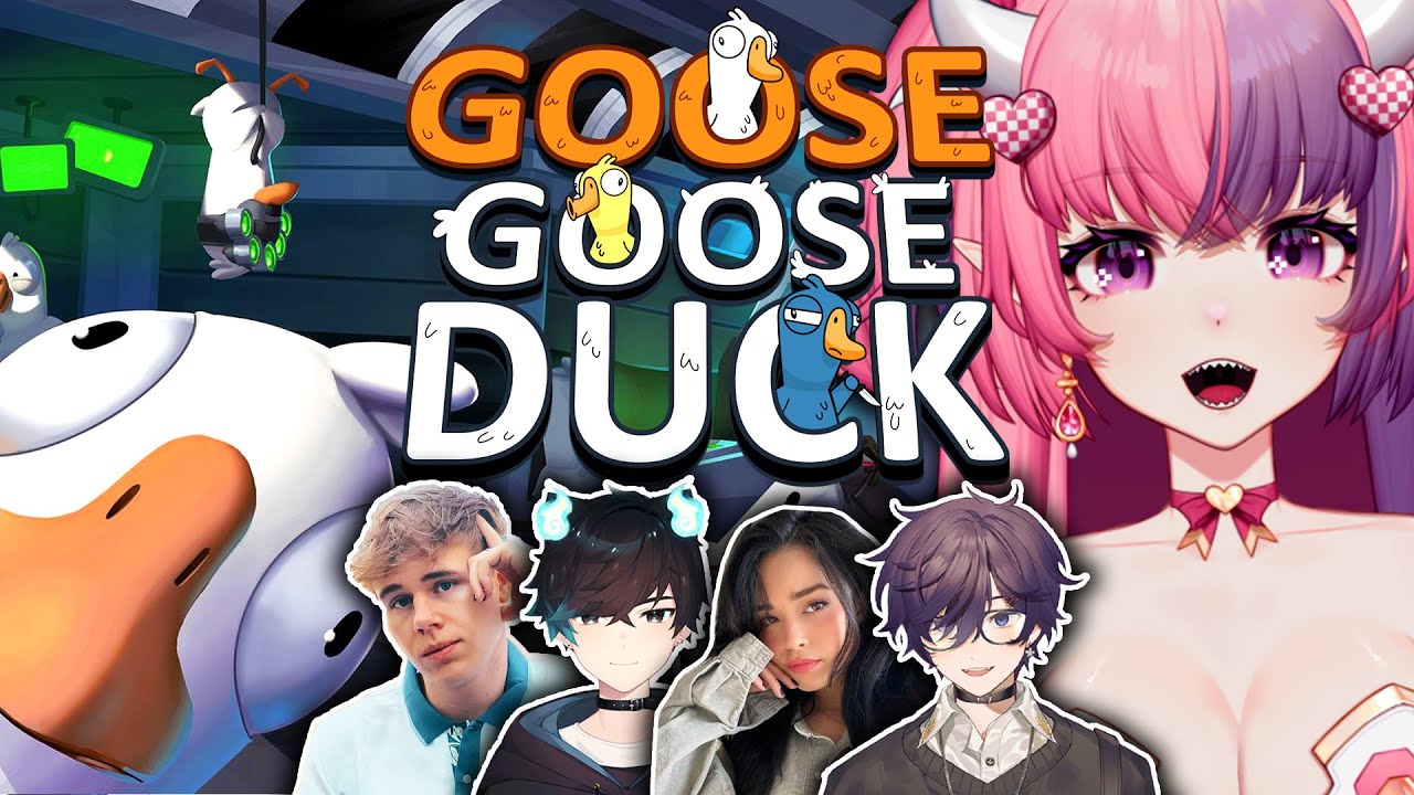 BIG GOOSE GOOSE DUCK COLLAB ft. Sykkuno, Toast, Blau, Valkyrae, Shoto & More