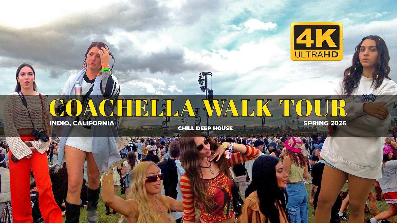 Вход в VIP-зону COACHELLA 🌴 | The World Walker