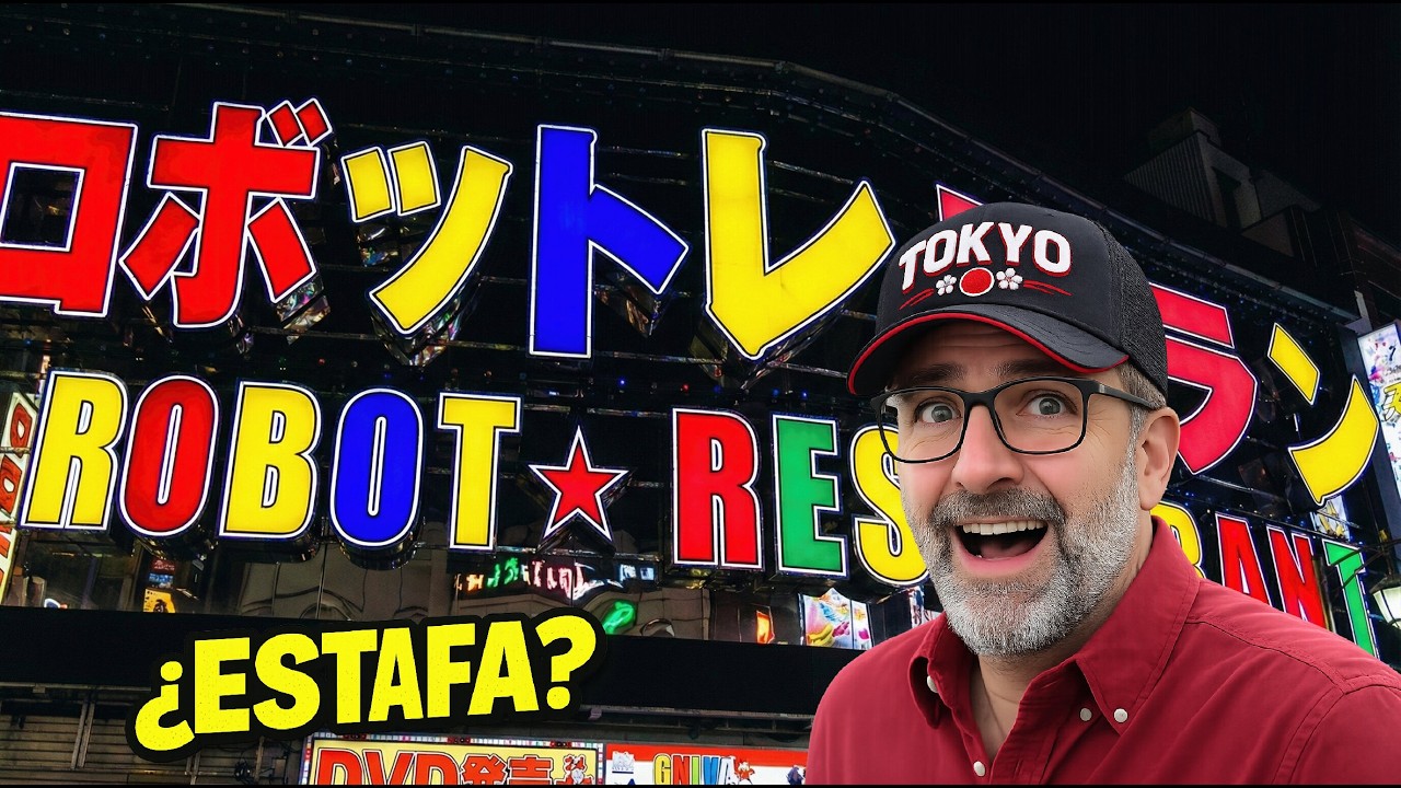 Fui al Robot Restaurant de Tokyo y no esperaba ESTO.