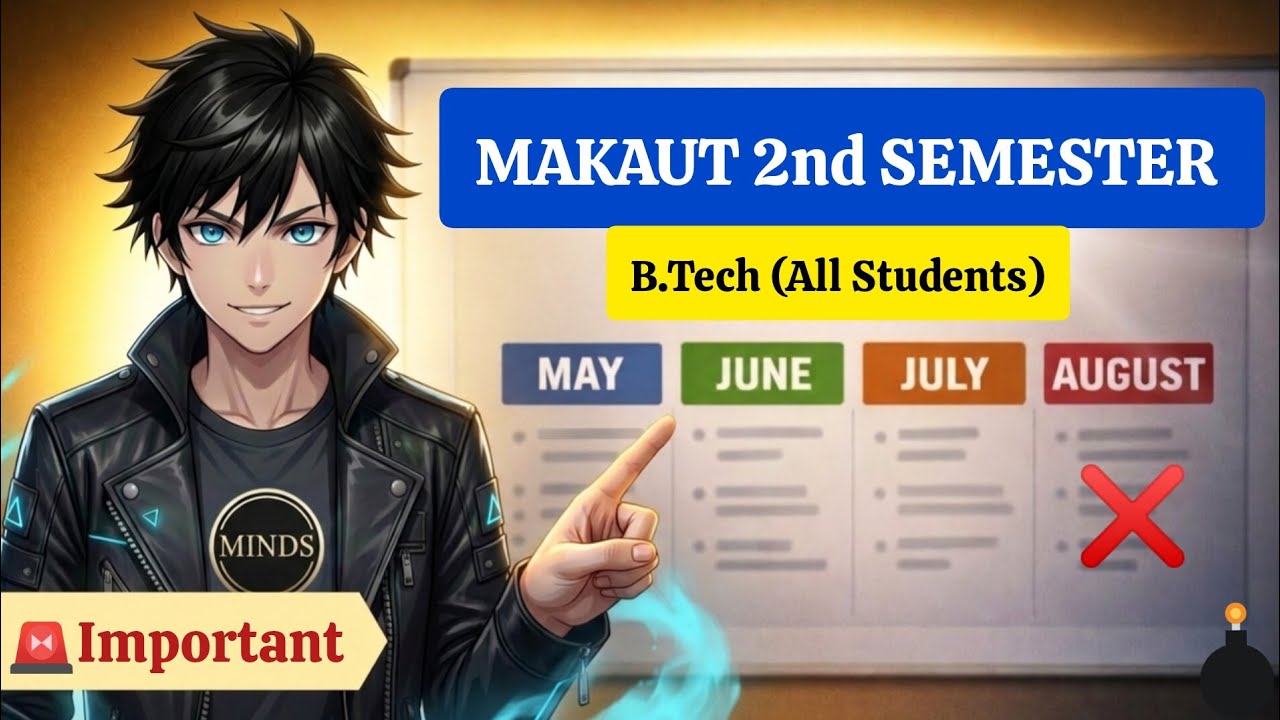 MAKAUT B.Tech 2nd Semester all subjects (Theory+ Practical) ✅
