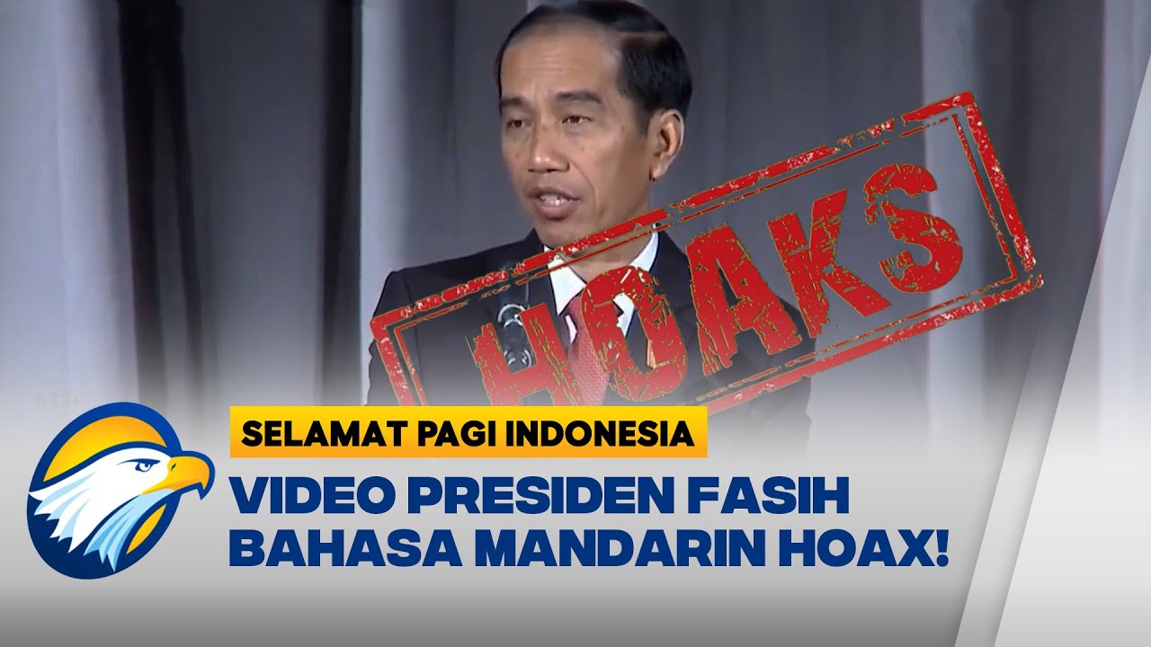 Kawal Pemilu 2024 - Viral Video Deepfake Jokowi Berbahasa Mandarin