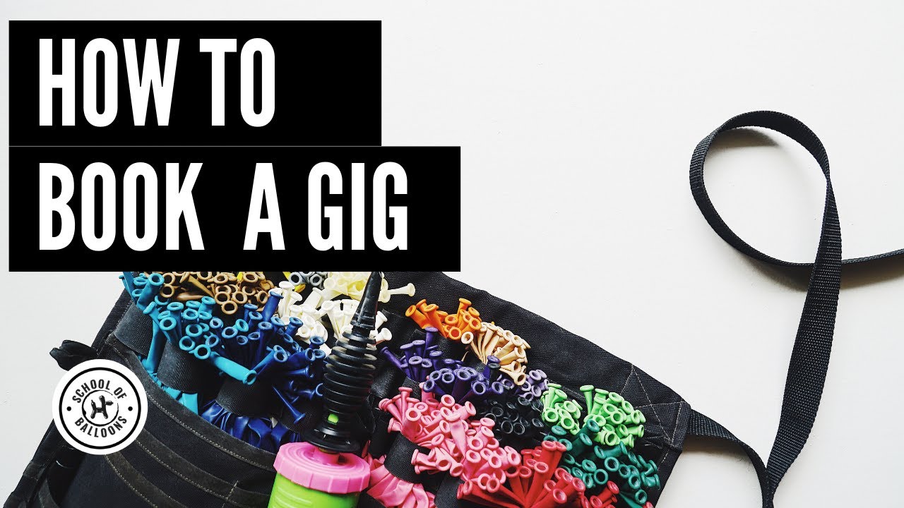 How To Book A Balloon Twisting Gig