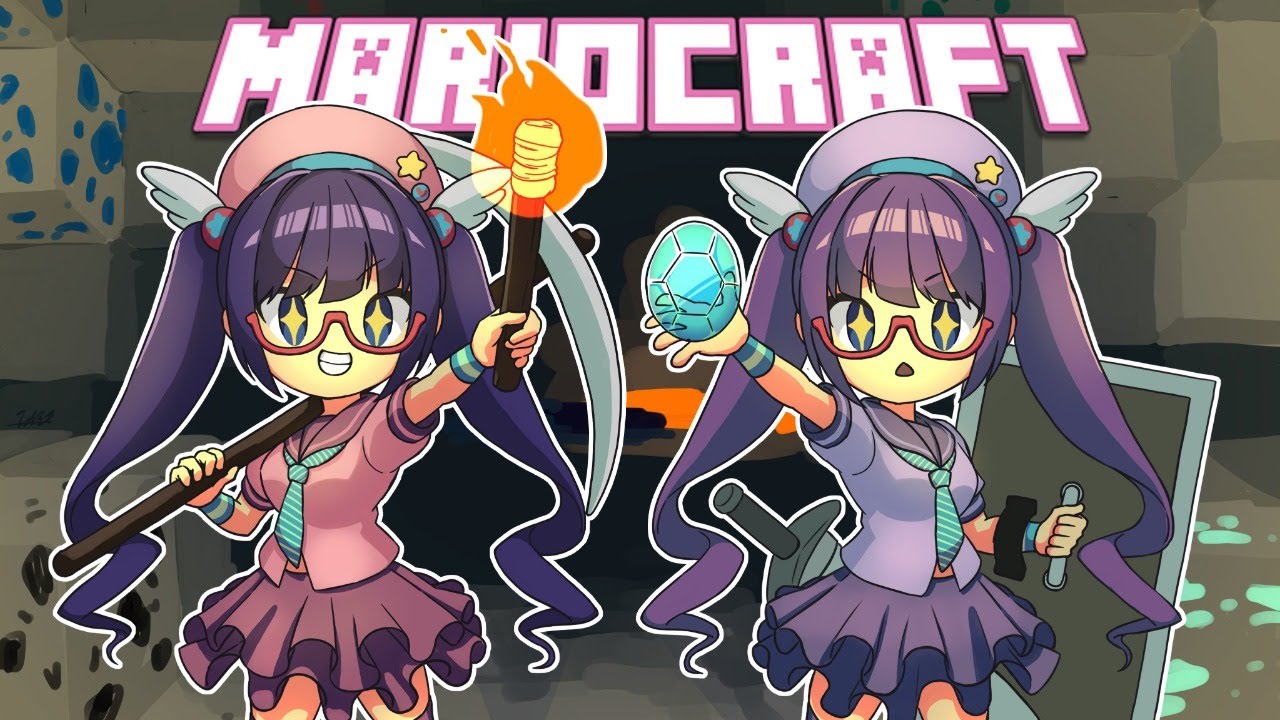 【Minecraft】嫁とマイクラ！嫁にダイヤをプレゼントしたい！！【ビートまりお/あまね】