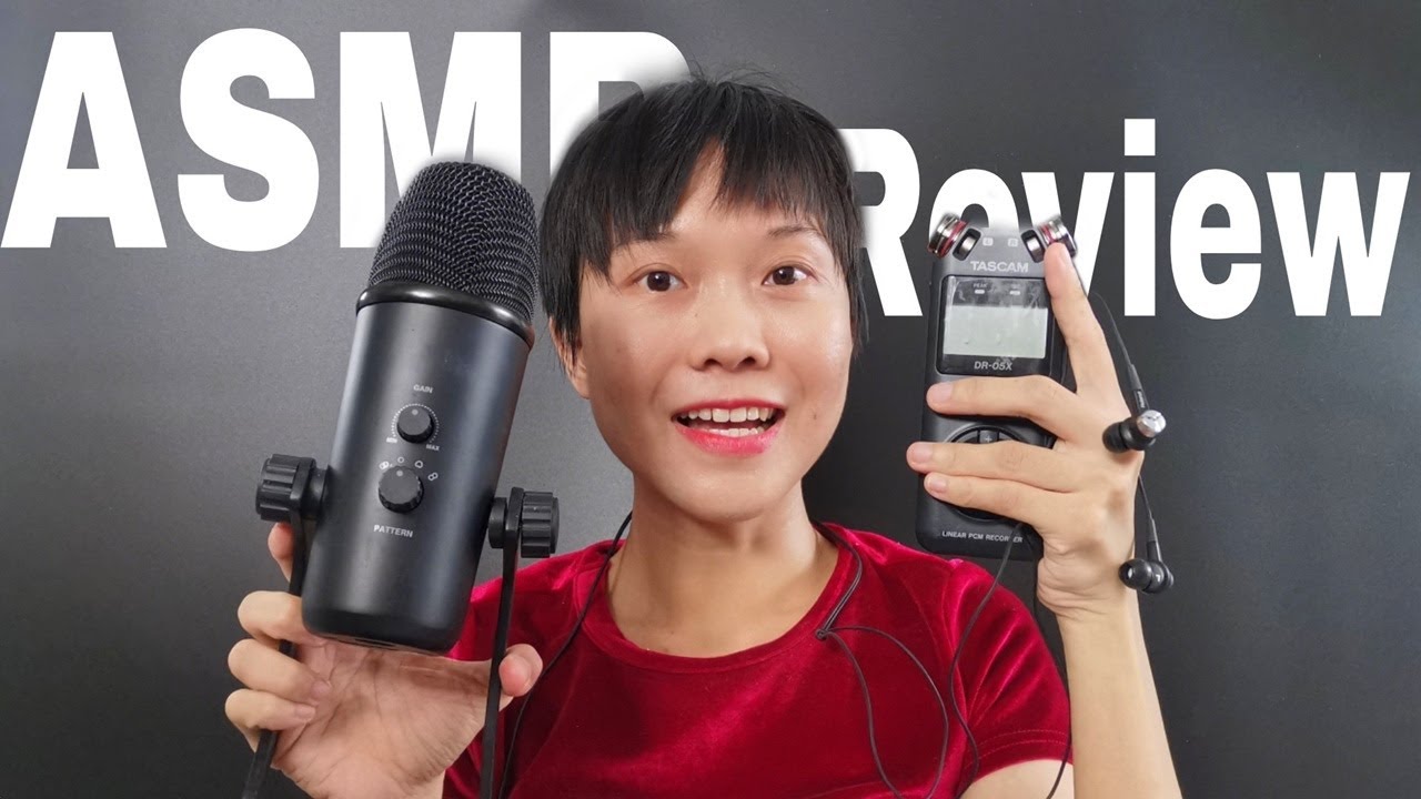 ASMR รีวิวไมโครโฟนที่ใช้ในการทำ ASMR | ASMR Review Microphone | #100 ASMR KhongWaan