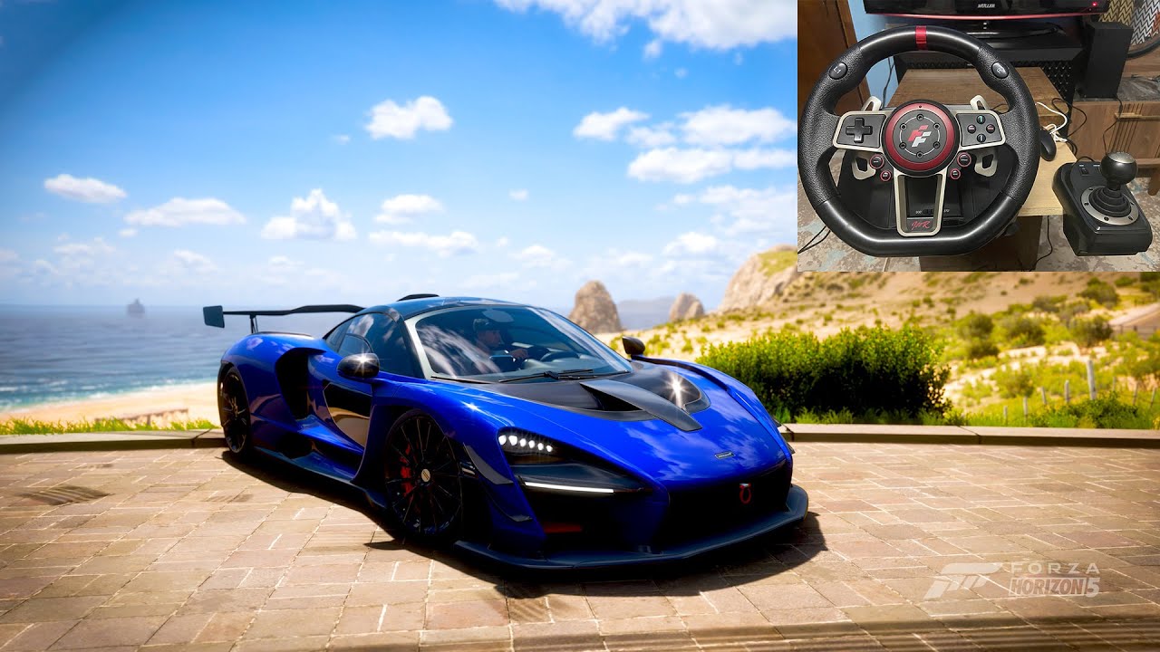 Forza horizon 5 mclaren senna 2018 Review steering wheel flashfire suzuka 900r gameplay