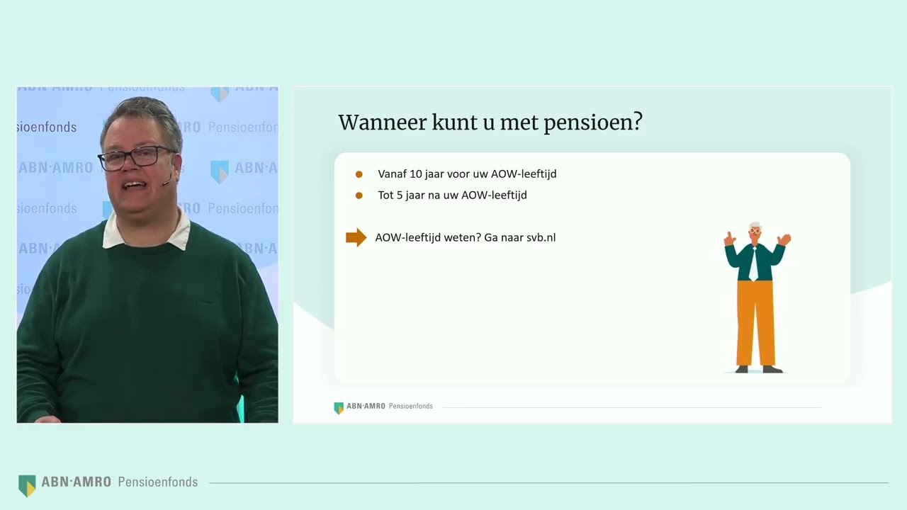 Webinar pensioenkeuzes - ABN AMRO Pensioenfonds