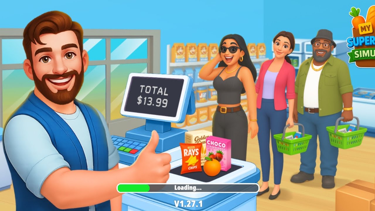 MY SUPER MARKET SIMULATOR DAY-2 #gaming #simulatorgames #gameplay #simulationgames 