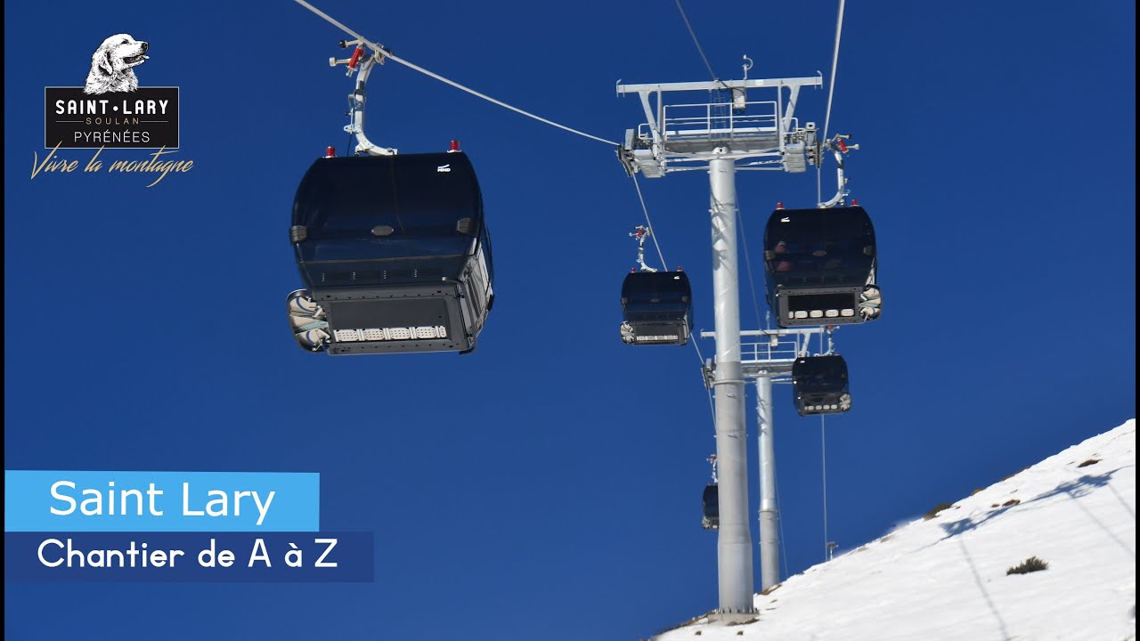 Saint Lary: Télécabine Espiaube et TSD Tourette, le chantier de A à Z