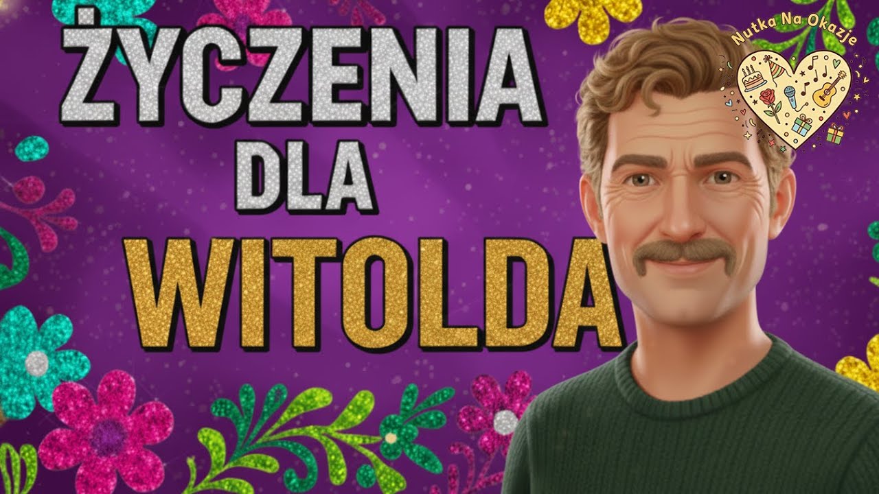 Życzenia imieninowe dla WITKA WITOLDA 💐 Wesoła piosenka z życzeniami | Disco Polo Biesiada
