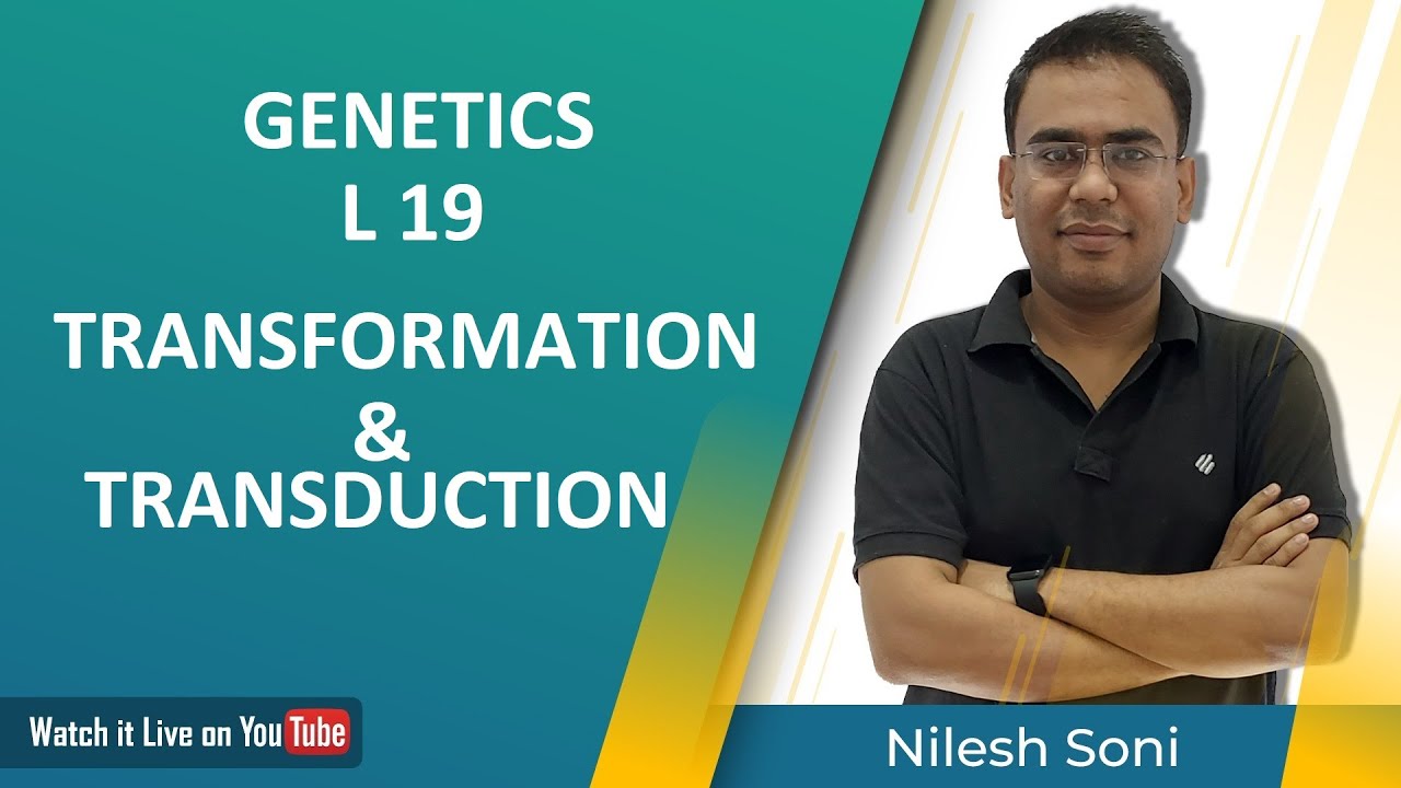 TRANSFORMATION | TRANSDUCTION | MICROBIAL GENETICS | BACTERIAL GENETICS  | NILESH SONI | CSIR NET