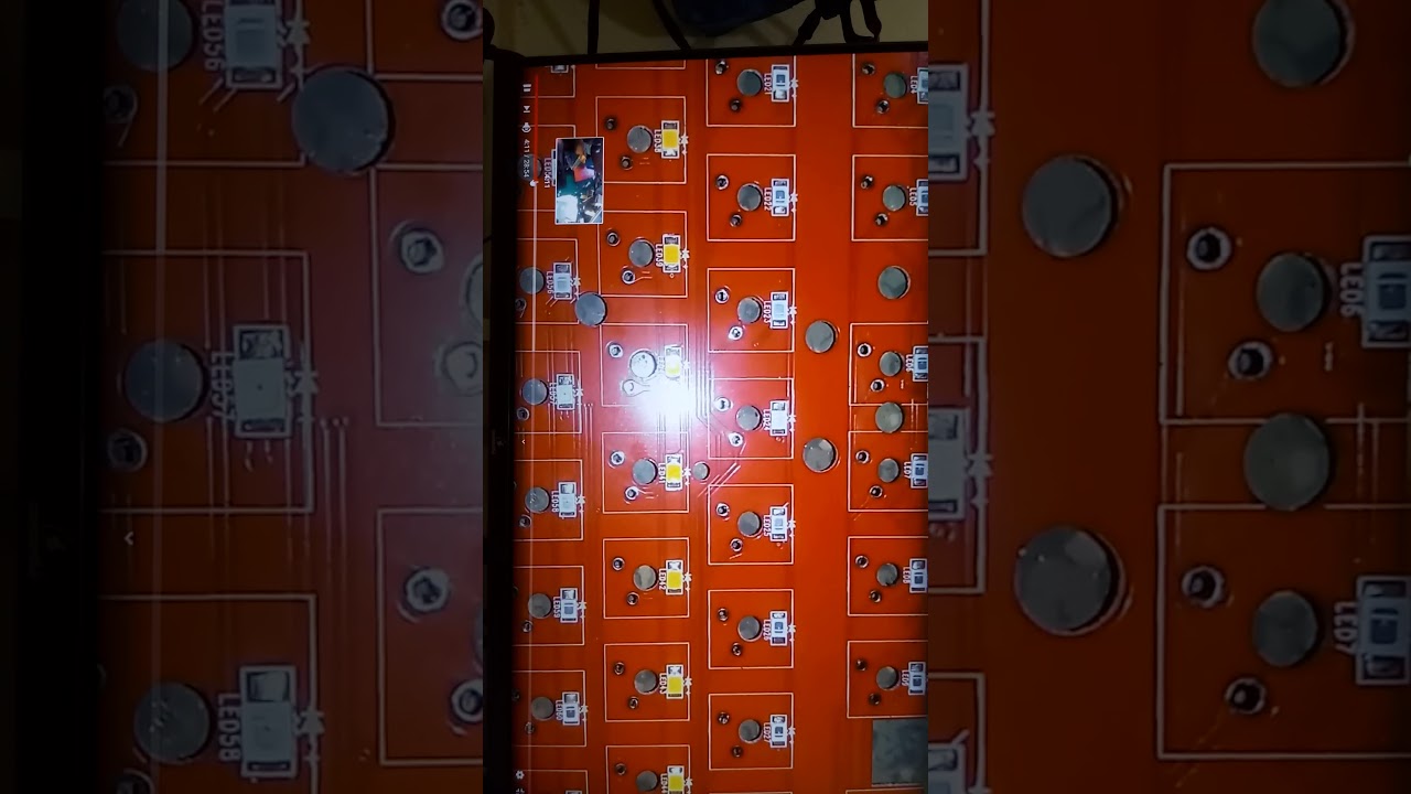 trocas de led smd 6028 - teclado havit KB370L