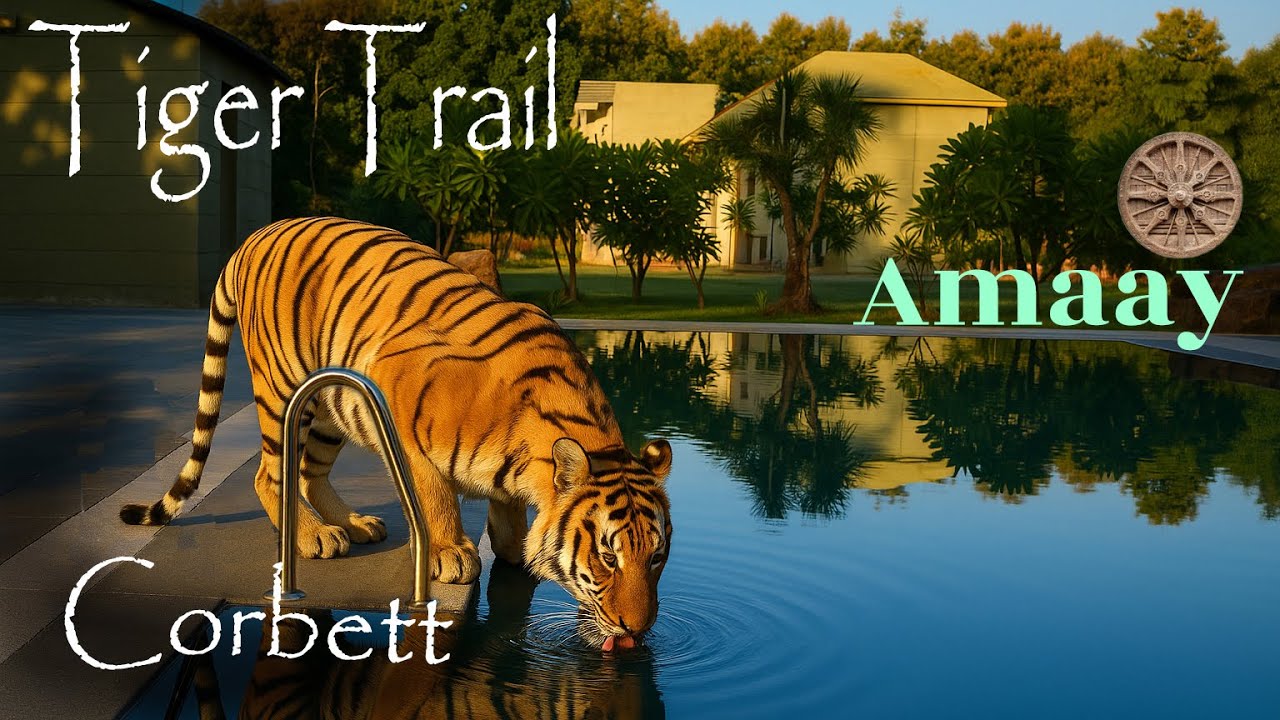 WAKING UP NEXT TO TIGERS / कॉर्बेट नेशनल पार्क /CORBETT TIGER TRAIL & A RESORT YOU'LL LOVE