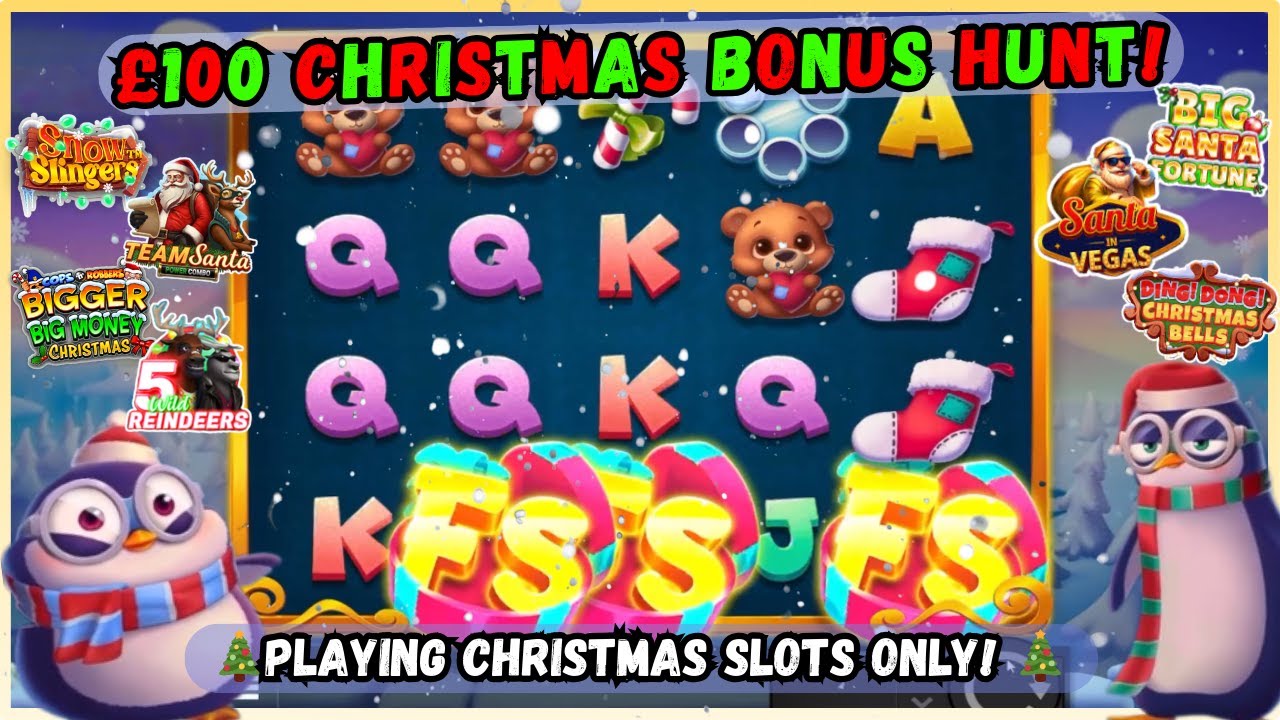 🎅 Охота за рождественским бонусом в 100 фунтов стерлингов! 🎄 Онлайн-казино Великобритании - низки...