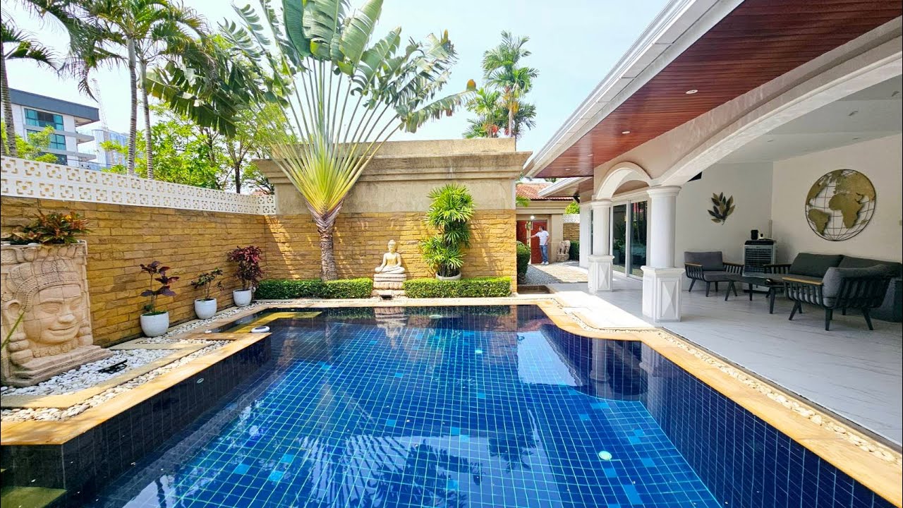 Jomtien Park Villas - 2 Bedroom Designer House for Sale near South Pattaya
