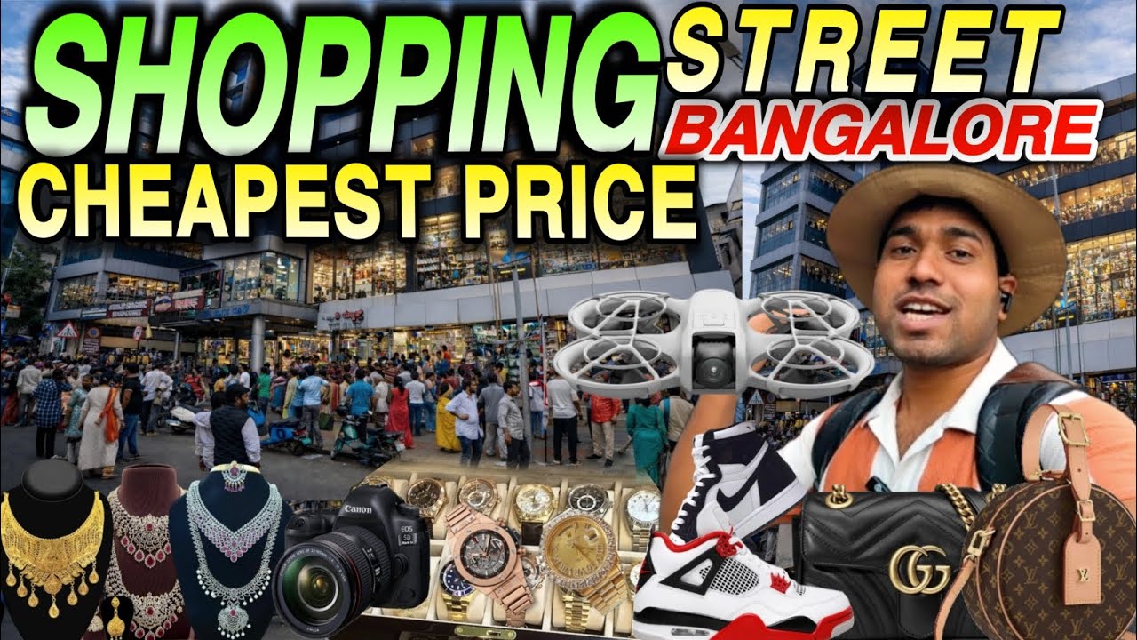 BRANDED items At Cheapest Price 🔥Street shopping in bangalore