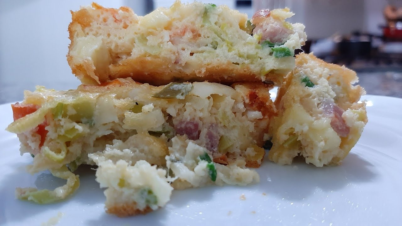 TORTA SALGADA DE ALHO PORÓ! EM DUAS VERSÕES COM E SEM BACON,  FÁCIL E DELICIOSA. Jazete Paulista