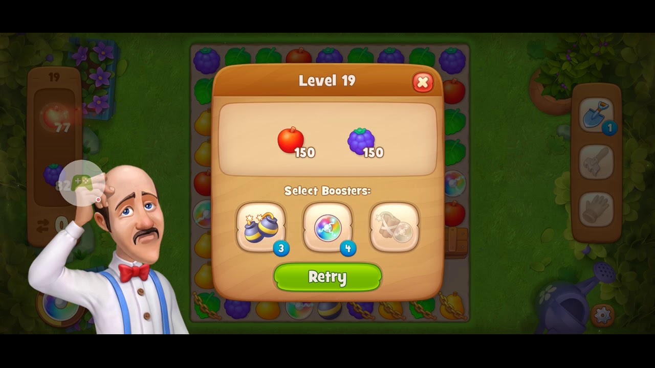 Gameplay #Part 1 - Gardenscapes