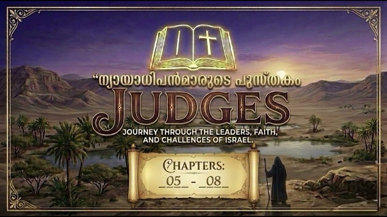 March 10:  Judges 05-08 ബൈബിൾ വായന പദ്ധതി | Malayalam Audio Bible