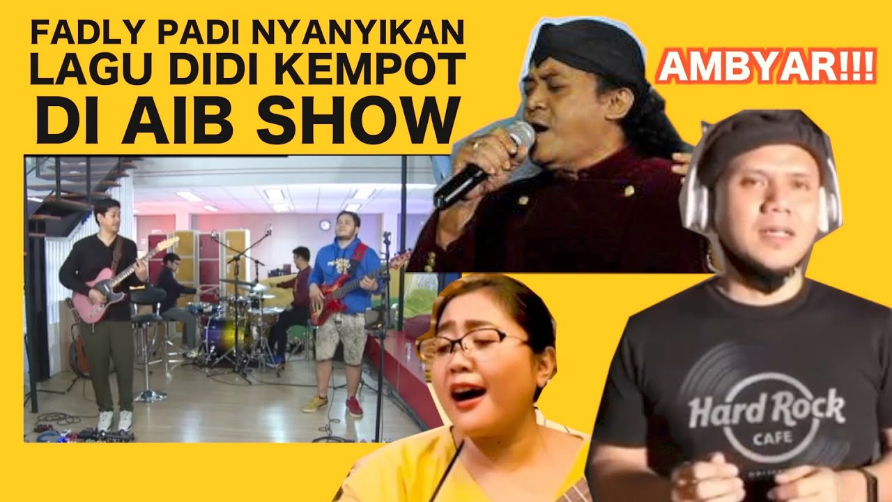 LAGU DIDI KEMPOT DINYANYIKAN FADLY PADI DAN ENDAH LARAS AMBYAR POL!!