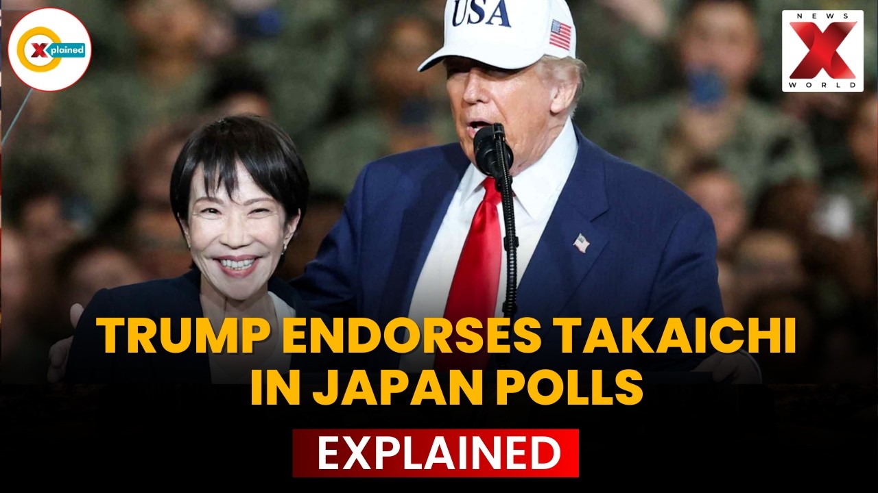 Trump Endorses Takaichi as Japan Heads to Polls | What's Behind Trump's Endorsement? | Xplained