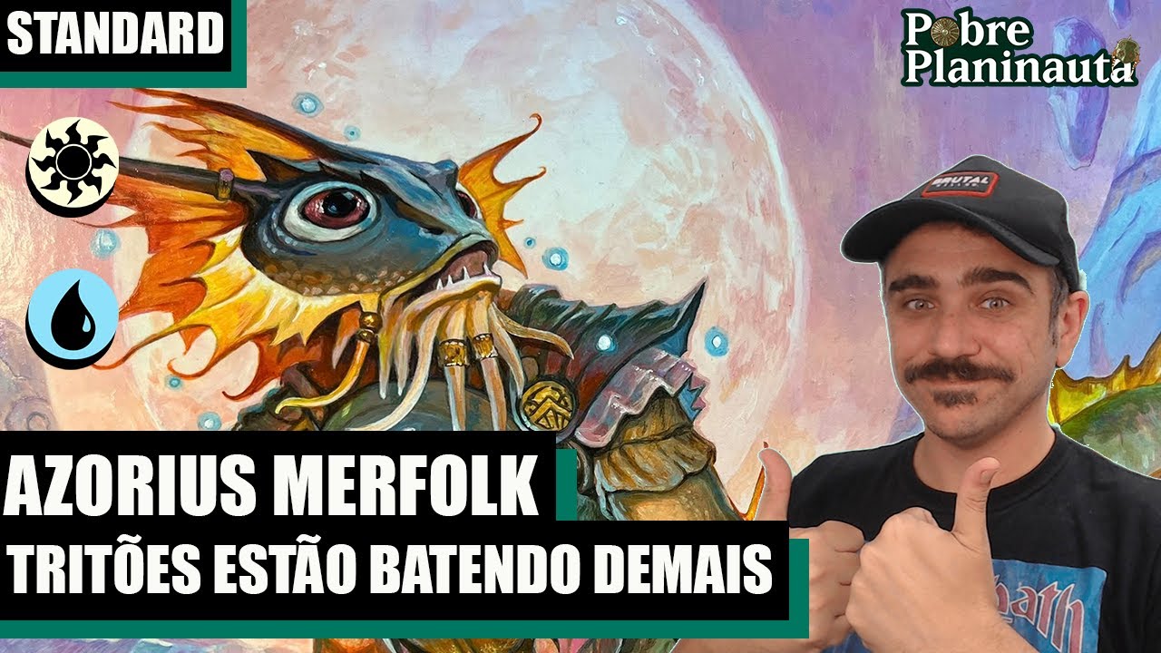 A ONDA INTERMINÁVEL DE TRITÕES DE LORWYN - AZORIUS MERFOLK AGGRO - MTG STANDARD ECL