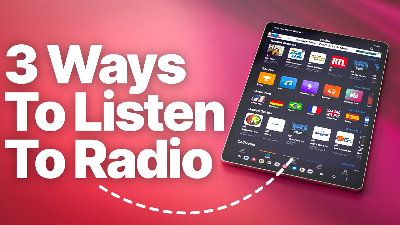 Как слушать радио на планшетах Android (3 простых способа)
