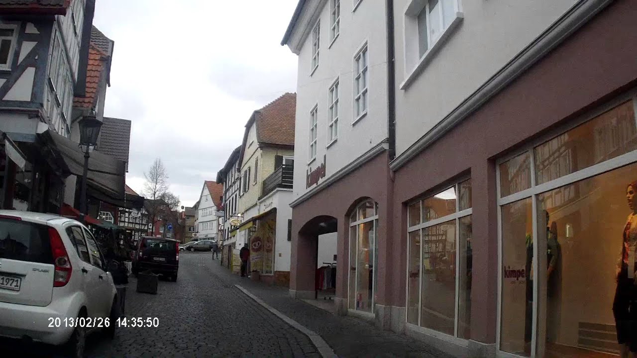 Rundfahrt durch Lauterbach/Hessen-Innenstadt