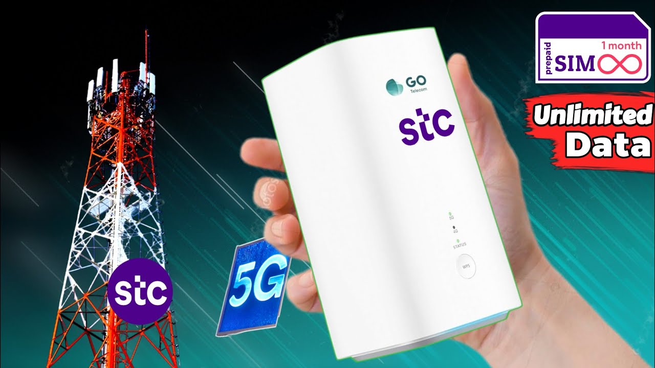 STC 5G AirFiber Unlimited Wifi Free Router - 5G Go Telcom