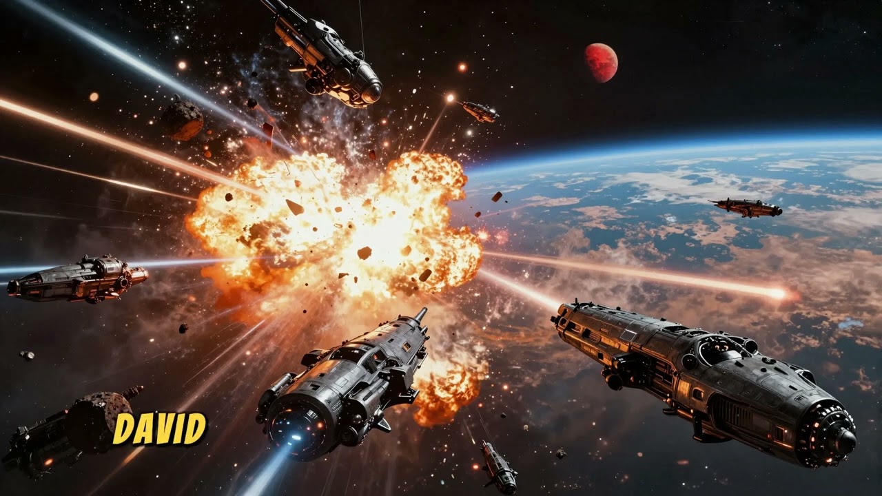 The Alien Armada That Came For Earth—And They Were Annihilated Before Mars Came Into View!
