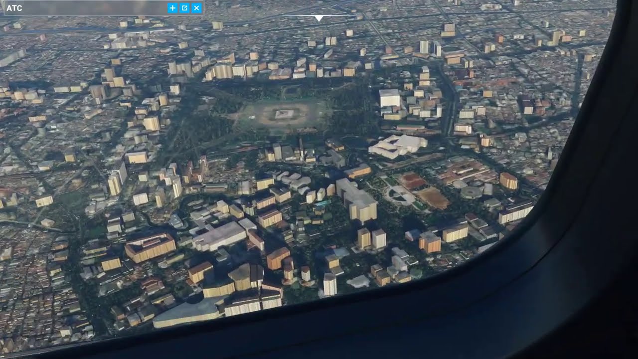 [4K] Djakarta (Indonesia) in Microsoft Flight Simulator 2020
