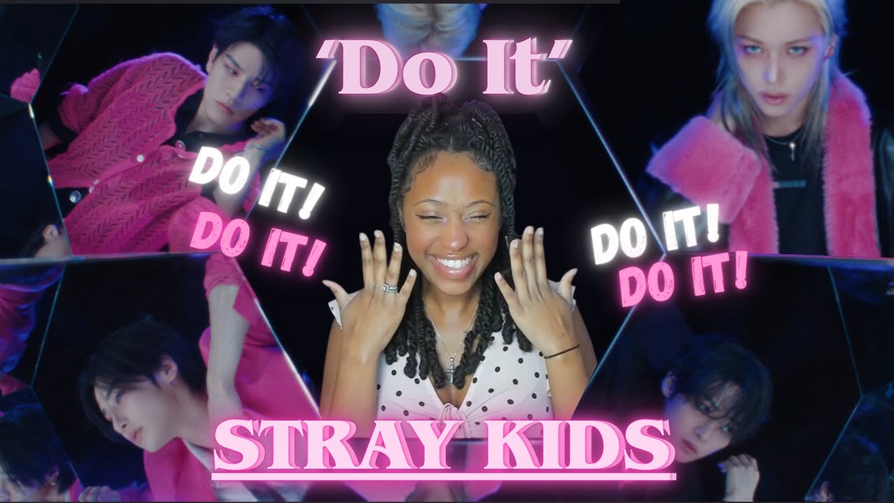 🩷🖤Reacting to STRAY KIDS “DO IT” MV 🩷🖤 | MY FIRST SKZ COMEBACK EVER!!